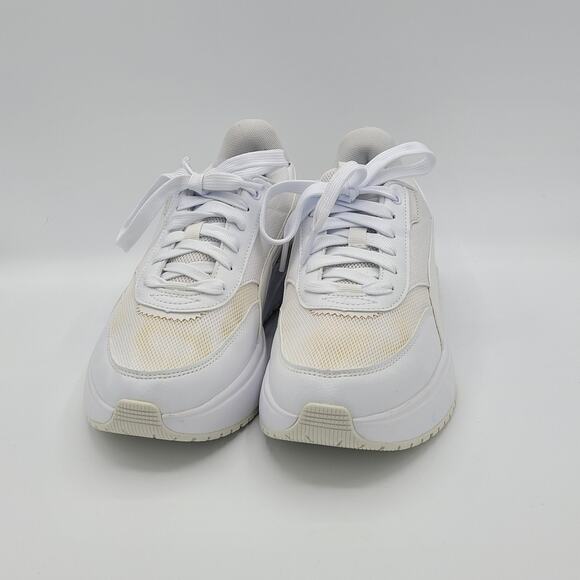 Puma  Smash Platform  399066-01 White  women\'s Size 8 main image 6